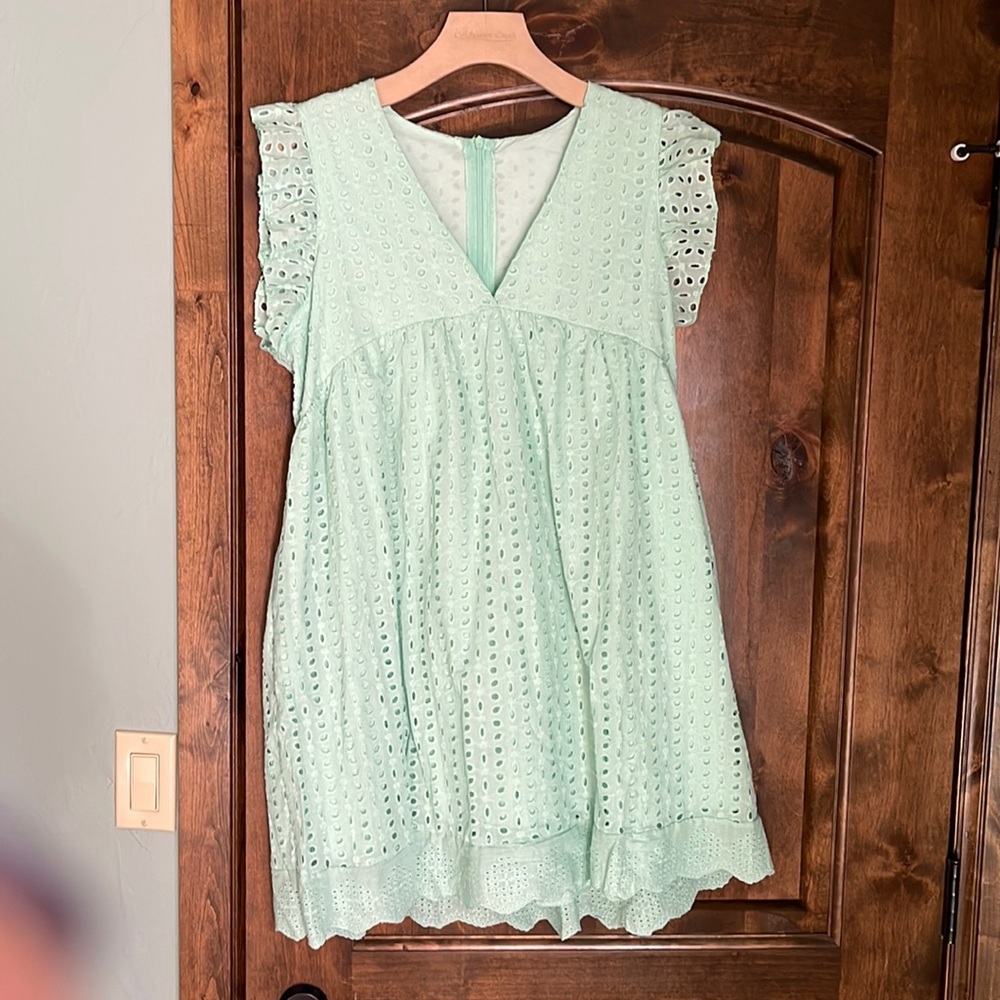 Lined babydoll dress/romper size L